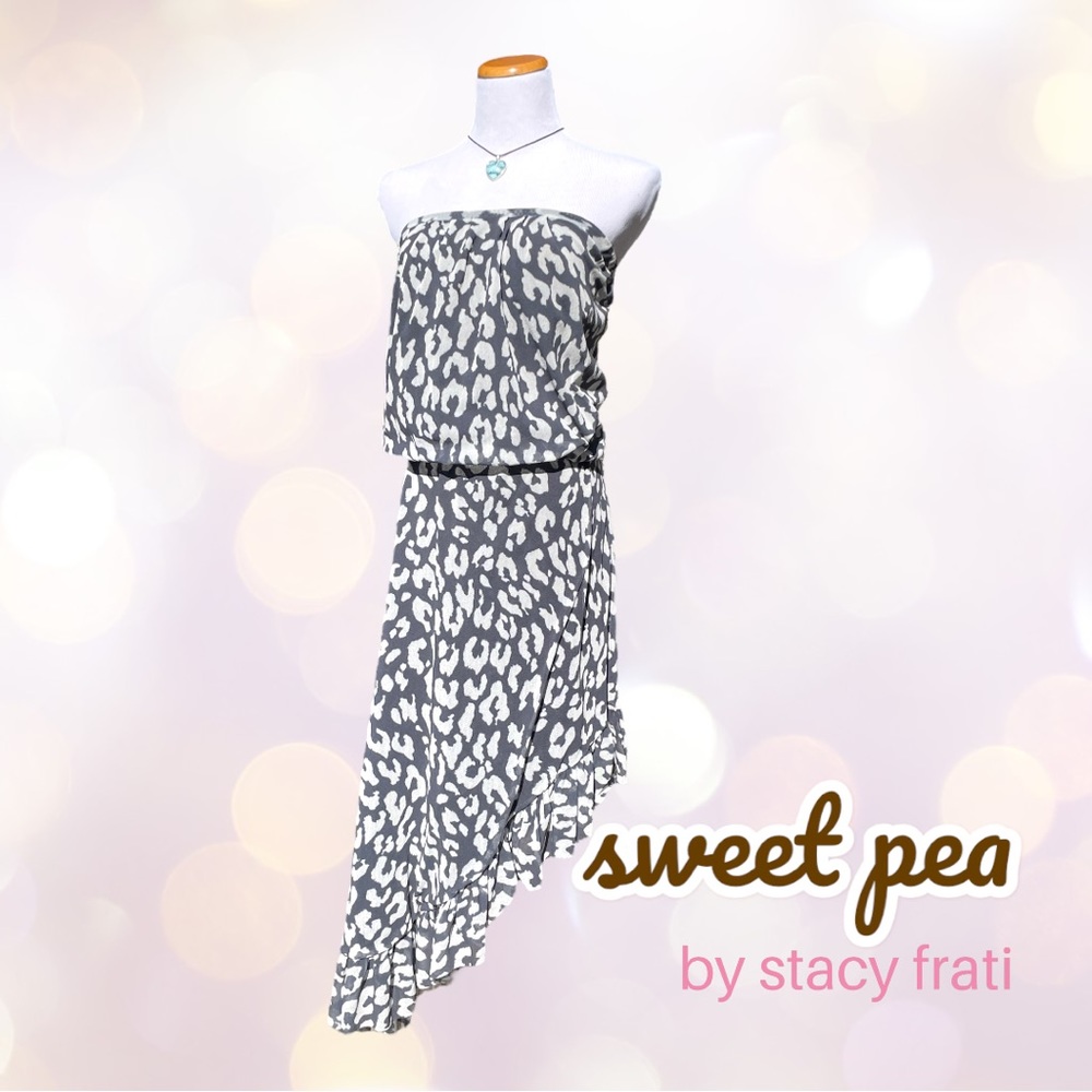 Maternity Dress- Sweet Pea by Staci Frati - XS- Strapless - Asymmetrical